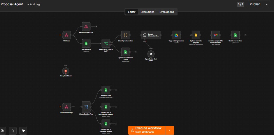 AI Proposal Agent Workflow